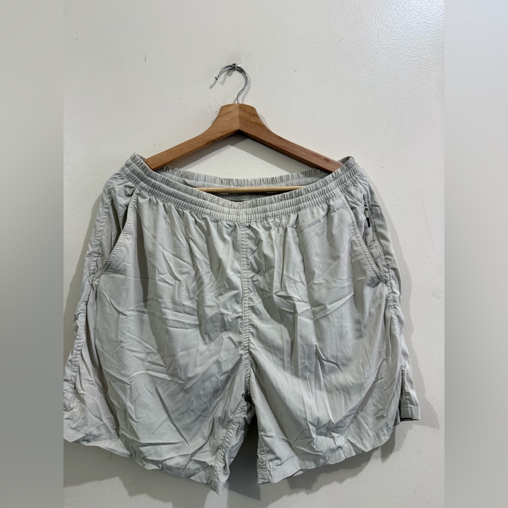 Buck Mason Light Gray Athletic Shorts — Everyday Performance